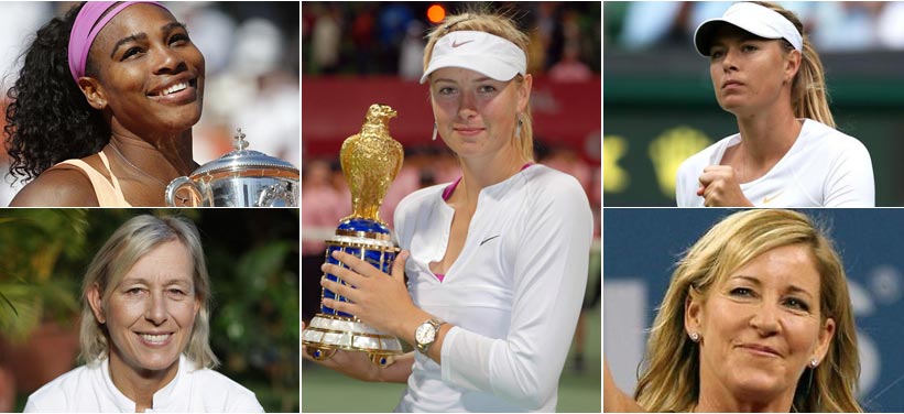 Top 5 Women Tennis Players